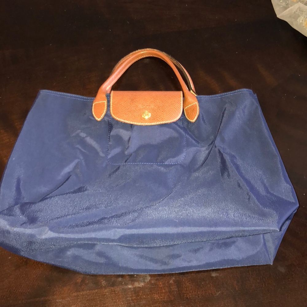 Longchamp LePliage open tote - Blue